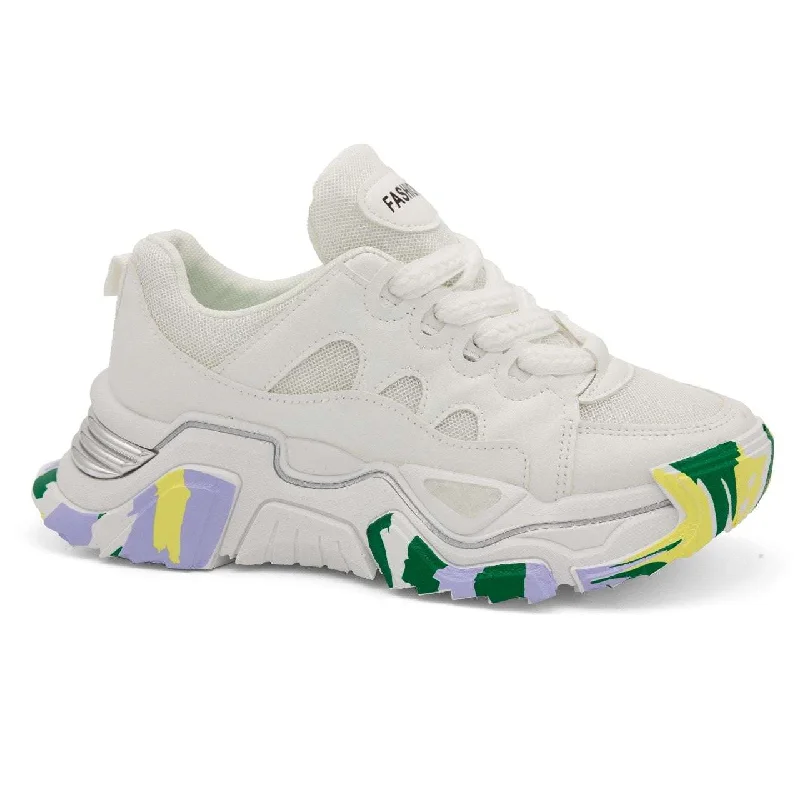 Men's camo - print sneakers for an edgy styleMulti sole L5833