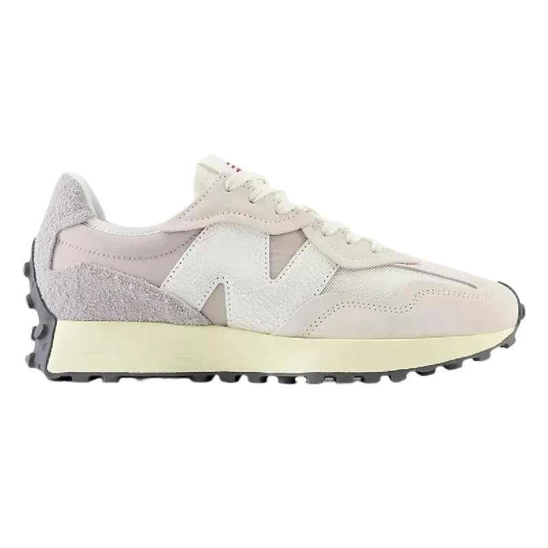 Men's lifestyle sneakers with a premium material constructionNew Balance Men's U327WRB Sea Salt/Raincloud Men's lifestyle sneakers with a premium material constructionNew Balance Men's U327WRB Sea Salt/Raincloud
