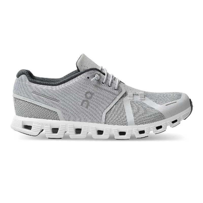 Men's adjustable - strap sneakers for a customized fitOn Running Men's Cloud 5 Glacier/White Men's adjustable - strap sneakers for a customized fitOn Running Men's Cloud 5 Glacier/White