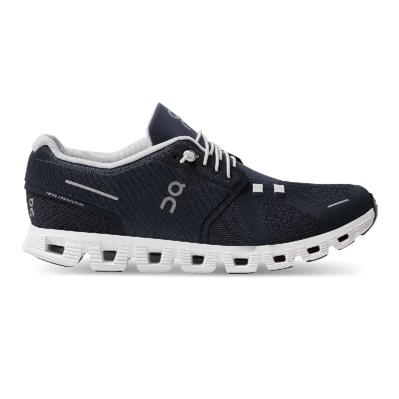 Men's high - end luxury sneakers with hand - stitched detailsOn Running Men's Cloud 5 Midnight/White Men's high - end luxury sneakers with hand - stitched detailsOn Running Men's Cloud 5 Midnight/White