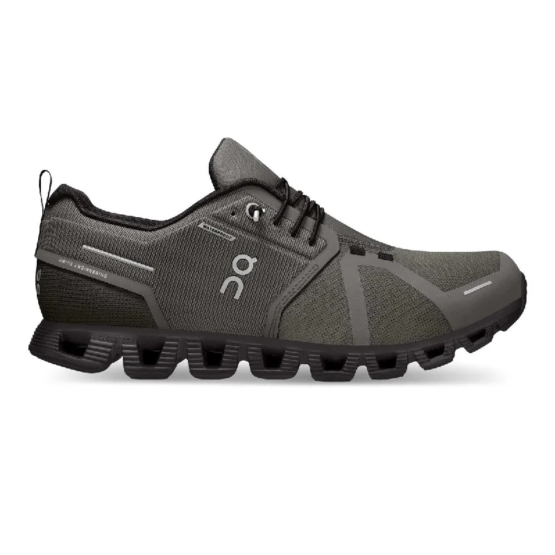 Men's memory - foam insole sneakers for added comfortOn Running Men's Cloud 5 Olive/Black Waterproof Men's memory - foam insole sneakers for added comfortOn Running Men's Cloud 5 Olive/Black Waterproof