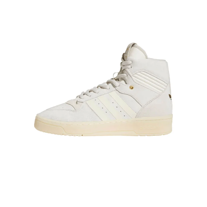 Men's narrow - width sneakers for a snug fitadidas Rivalry Hi White