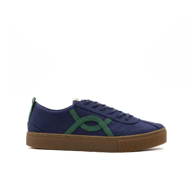 Men's lightweight sneakers for travelVegan sneaker marine KAF012