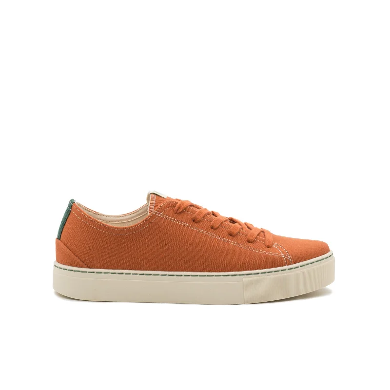Men's lightweight training sneakers for CrossFit workoutsVegan sneaker Orange COR020