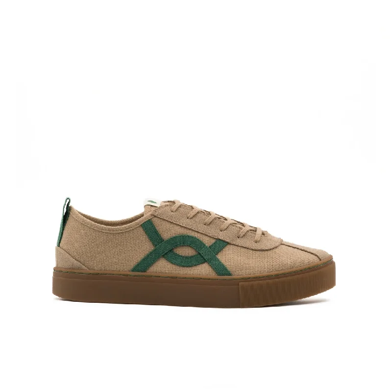 Men's wide - width sneakers for a comfortable fitVegan sneaker sand KAF014