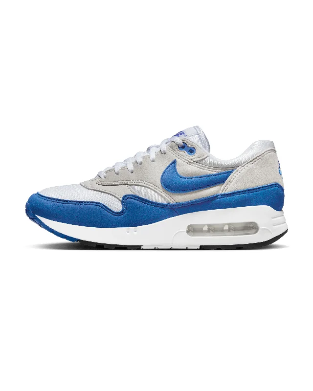 Men's tennis sneakers with a non - slip outsoleAir Max 1 '86 OG - White / Royal Blue / Light Neutral Grey