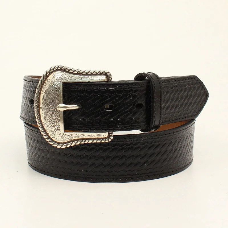Men's western boots with a leather lining and a padded insoleNocona Black Basketweave Embossed Men's Belt Men's western boots with a leather lining and a padded insoleNocona Black Basketweave Embossed Men's Belt