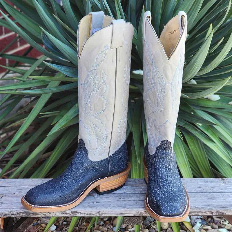 Olathe Blue Safari Shark Boots