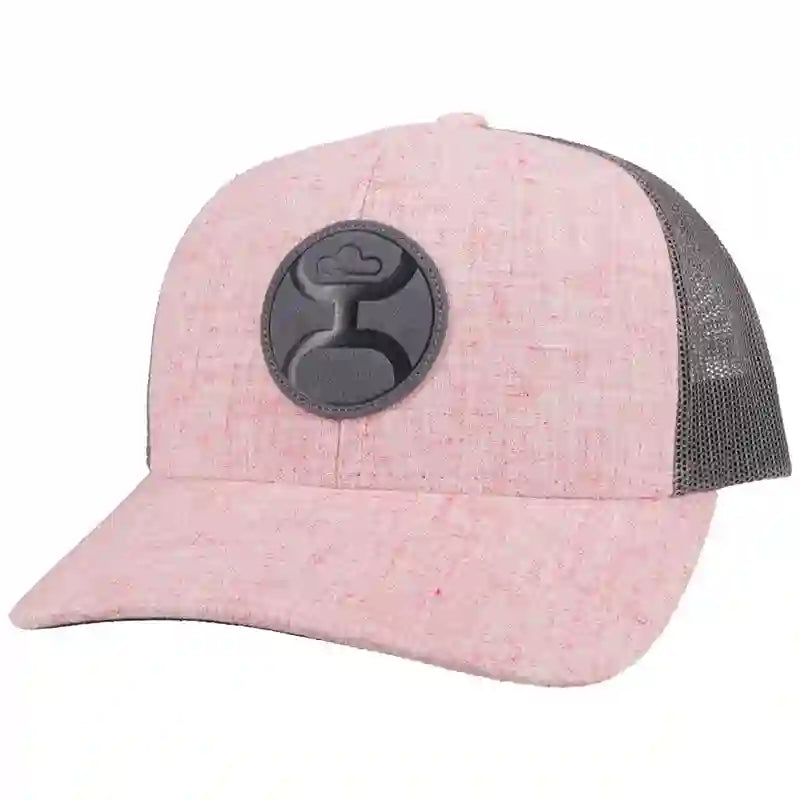 Hooey Mid Profile Pink & Grey-Grey Hooey Up Patch