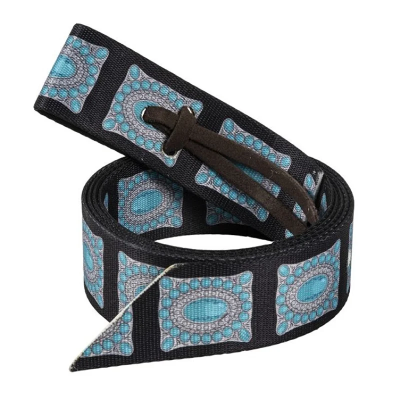 Mustang Concho Tie Strap