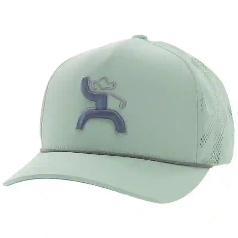 Hooey "Golf" Teal Cap