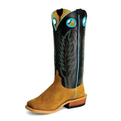 Men's western boots with a decorative inlay on the toe and heelHorsePower Sawdust Roughout Children's Boot Men's western boots with a decorative inlay on the toe and heelHorsePower Sawdust Roughout Children's Boot