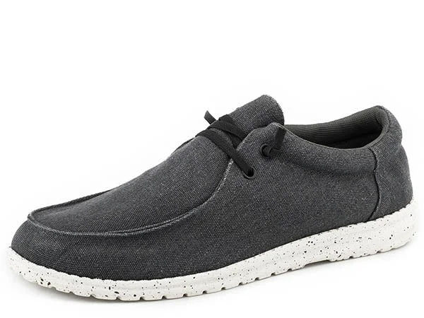 Roper Black Hang Loose Men's Casual Shoe