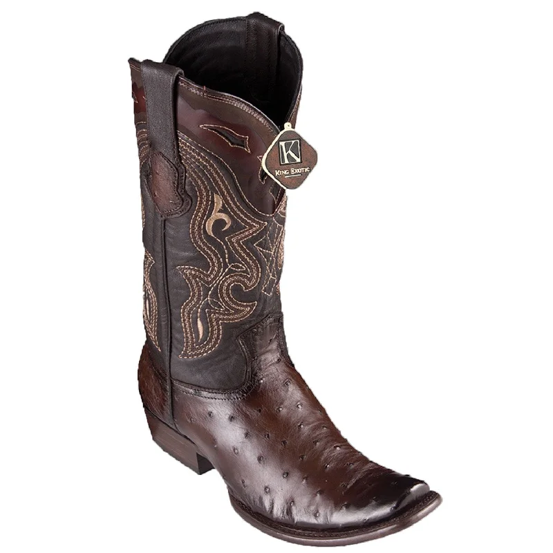 Men's King Exotic Original Ostrich Dubai Style Boot 4790316