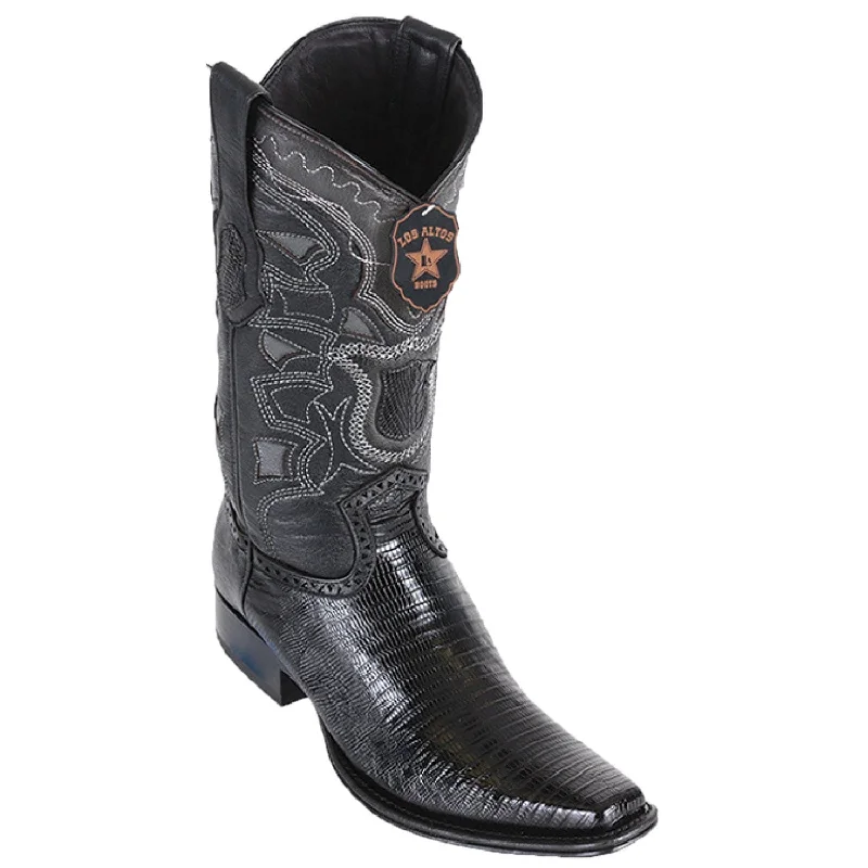 Men's Los Altos Lizard Skin European Square Toe Boot 760705