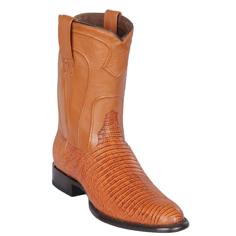 Men's Los Altos Lizard Skin Roper Toe Boot 690751