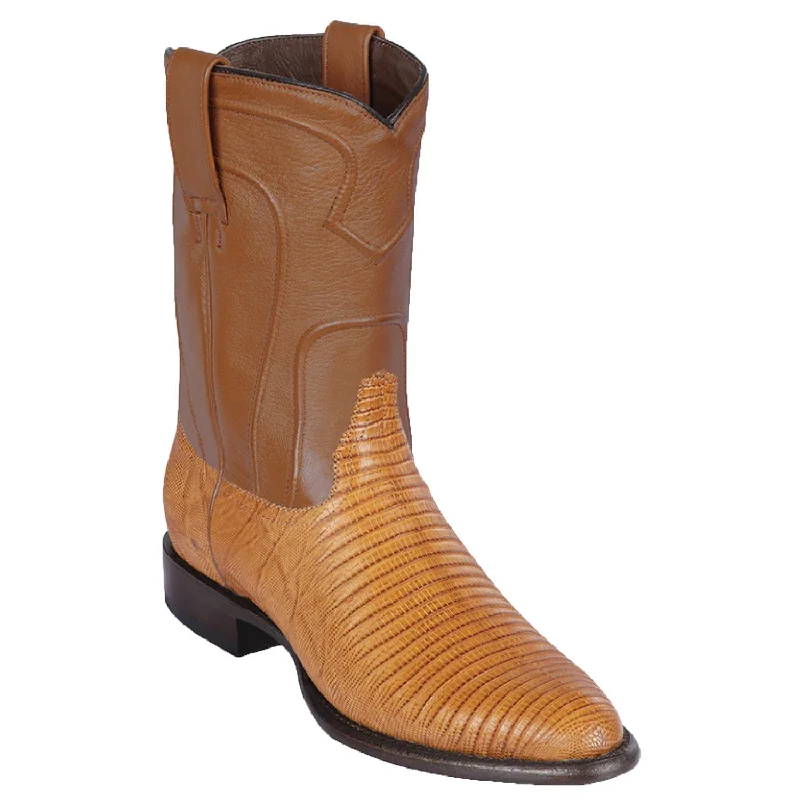 Men's Los Altos Lizard Skin Roper Toe Boot 690753