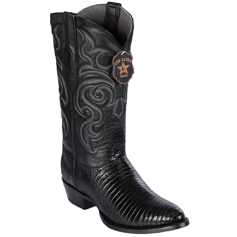 Men's Los Altos Lizard Skin Round Toe Boot 650705