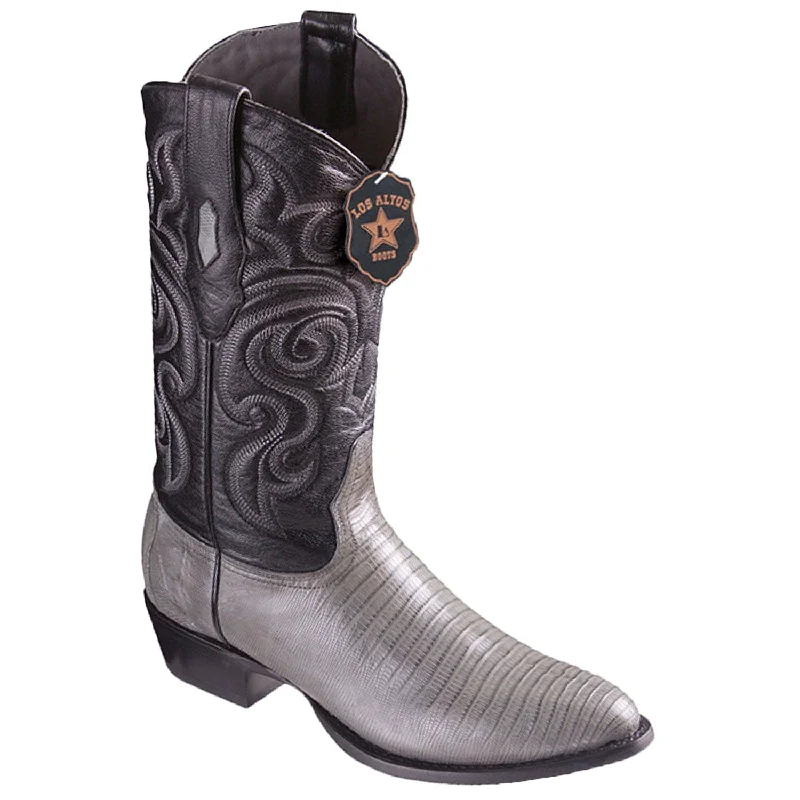 Men's Los Altos Lizard Skin Round Toe Boot 650709