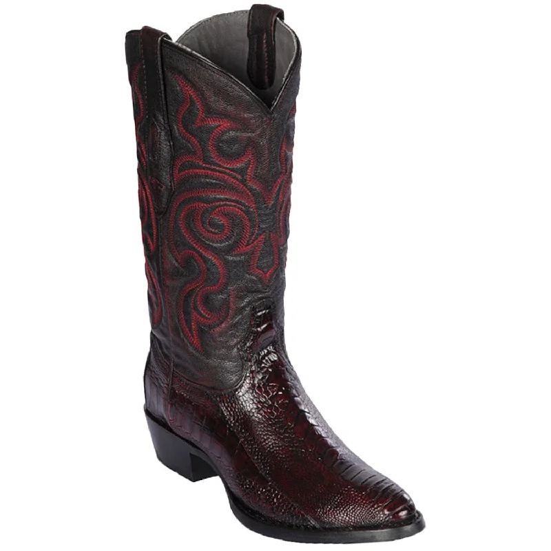 Men's Los Altos Original Ostrich Leg Round Toe Boot 650518