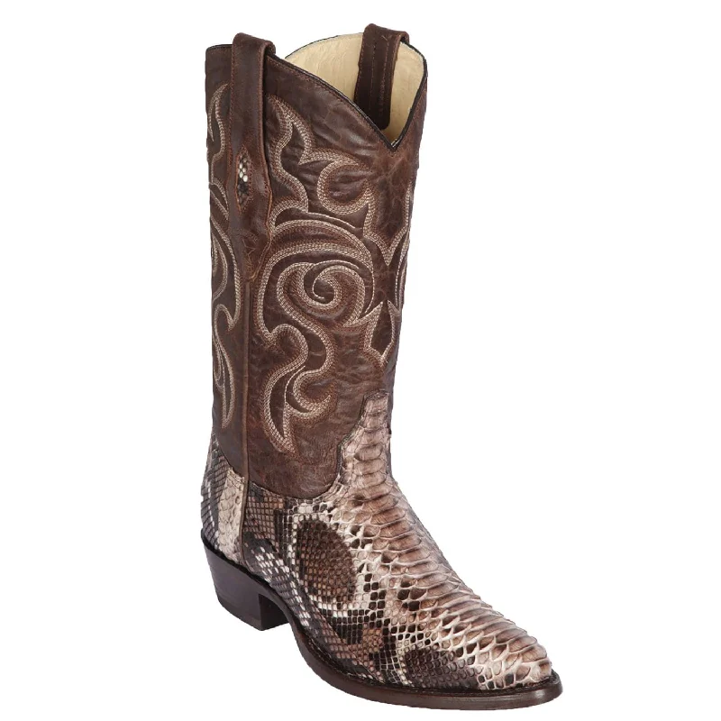 Men's Los Altos Python Medium Round Toe Boot 605785