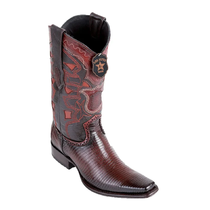 Men's Los Altos Ring Lizard European Square Toe Boot 760616