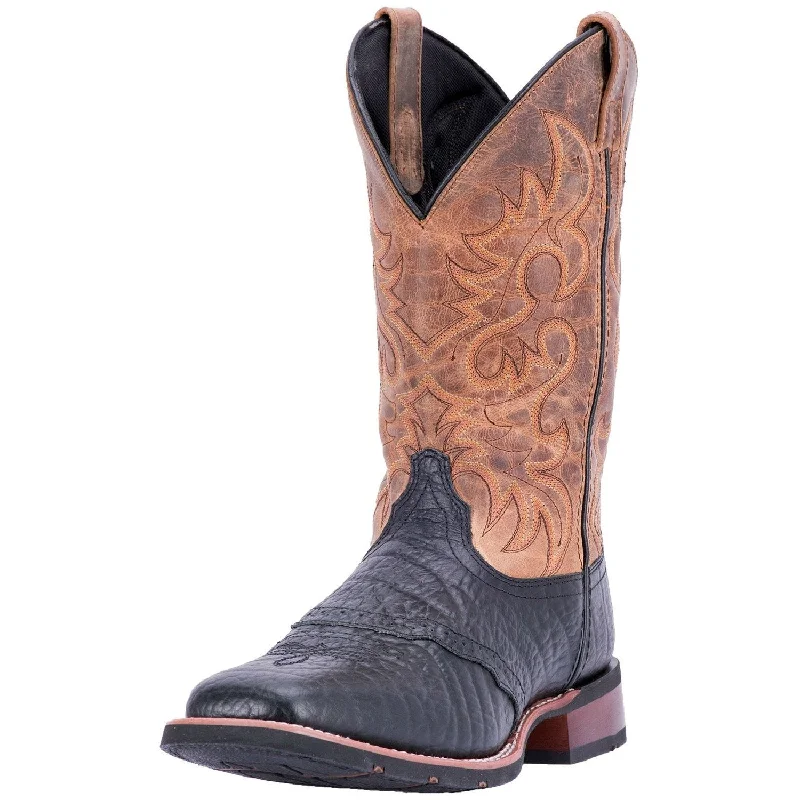 Men's western boots with a high - quality leather upper and a suede liningLaredo Topeka Leather Men's Boot