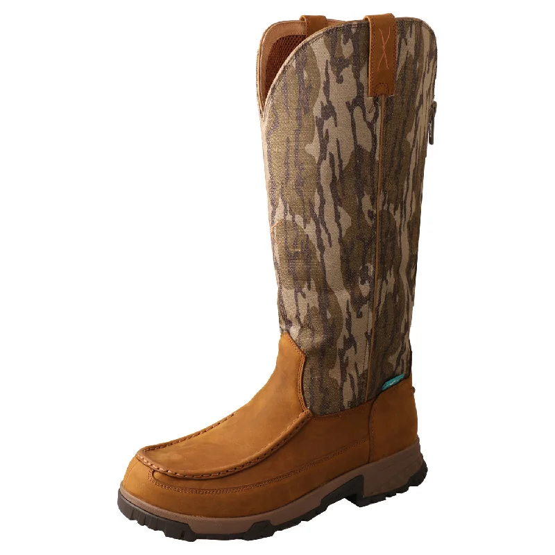 Men's western boots with a concho - studded strap and a pointed toeTwisted X Men's Snake Boot