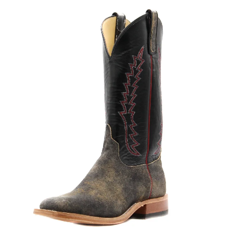 Western - style men's boots with intricate tooling and stitchingAnderson Bean Exclusive Feral Sow Men's Boot