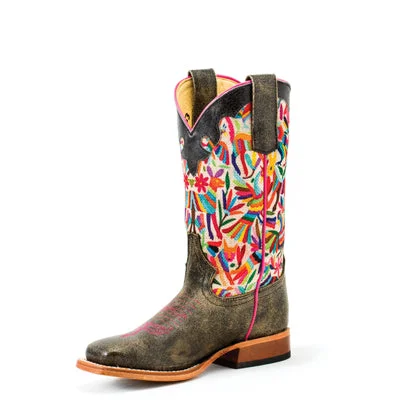 Men's western boots with a leather sole and a heel guardMacie Bean Black Cracktacular Children's Boot Men's western boots with a leather sole and a heel guardMacie Bean Black Cracktacular Children's Boot