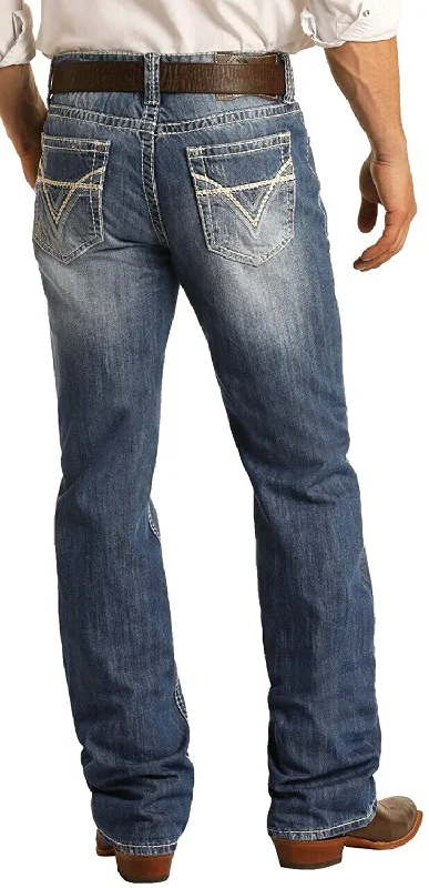 Rock & Roll Relaxed Fit Straight Leg Men's Jean