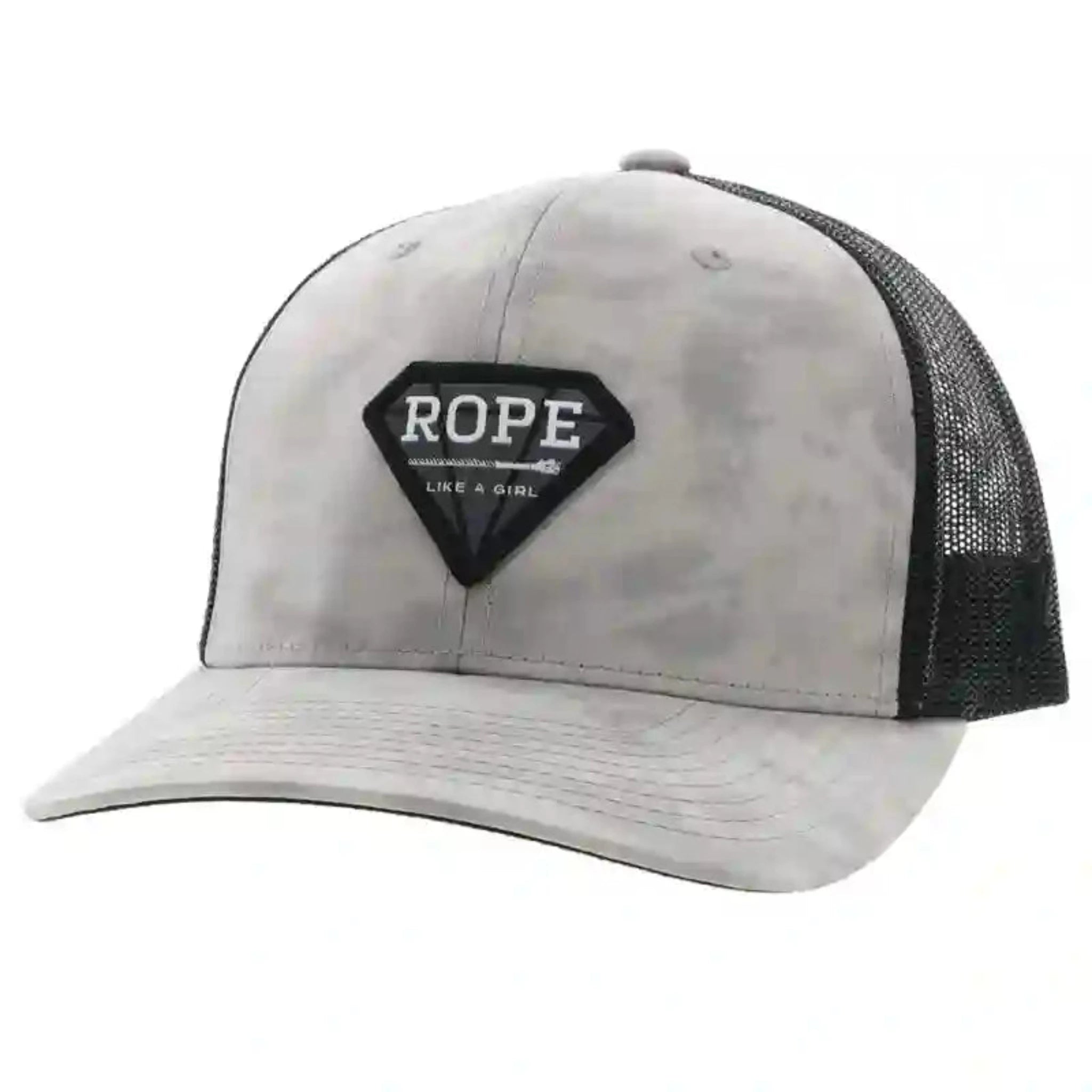 Hooey Grey & Black Rope Like A Girl Cap