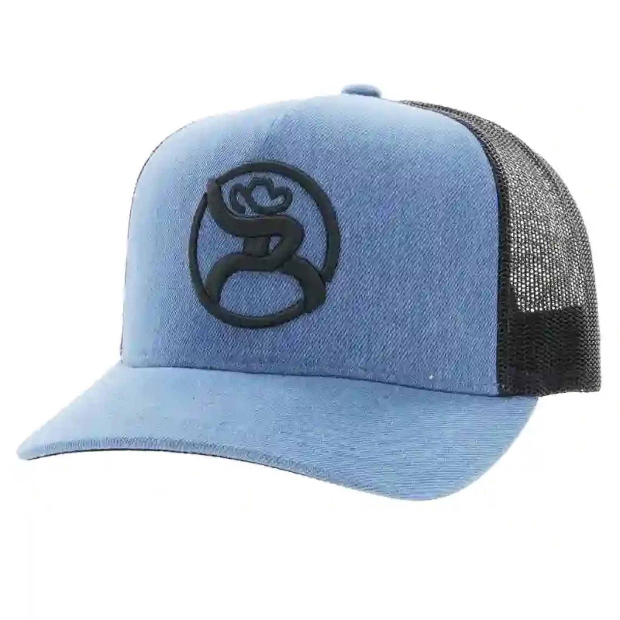 Hooey Denim Blue & Charcoal Cap