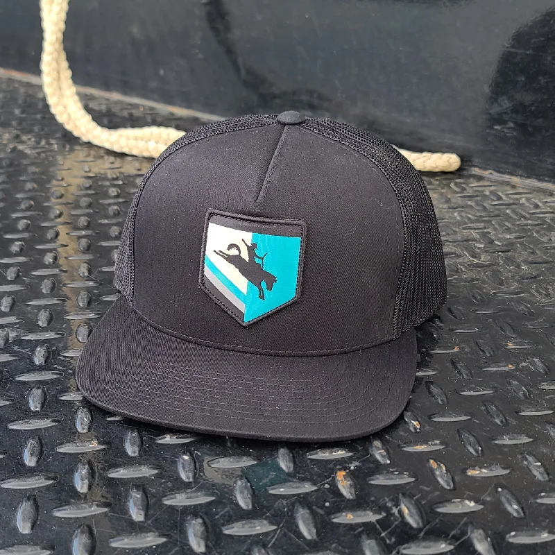 Hooey "Tibbs" Black & Turquoise Cap