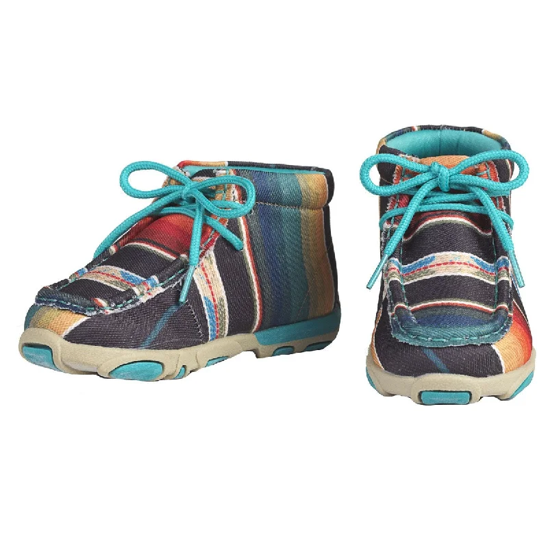 Vintage - style men's western boots with a square toe and spur ledgeElise Children's Casual Shoe