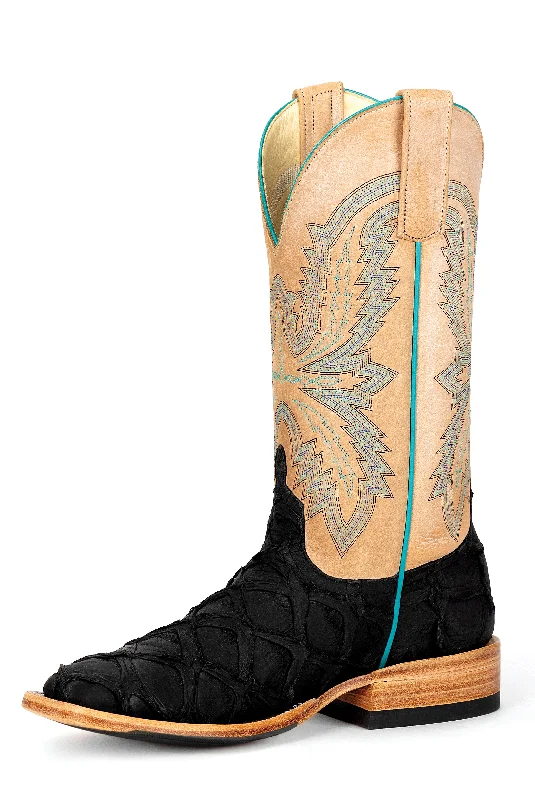 Macie Bean Top Hand Black Matte Big Bass Ladies' Boot