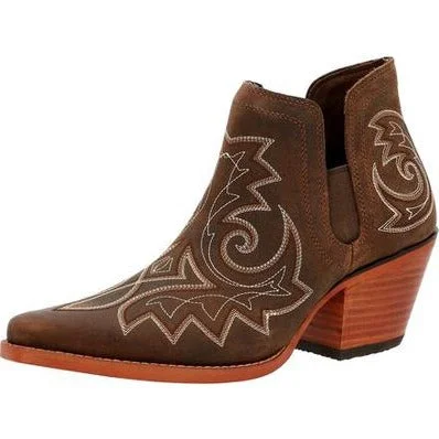 Alligator - embossed men's western boots for a bold statementDurango Coffee Brown Ladies' Shortie Boot Alligator - embossed men's western boots for a bold statementDurango Coffee Brown Ladies' Shortie Boot
